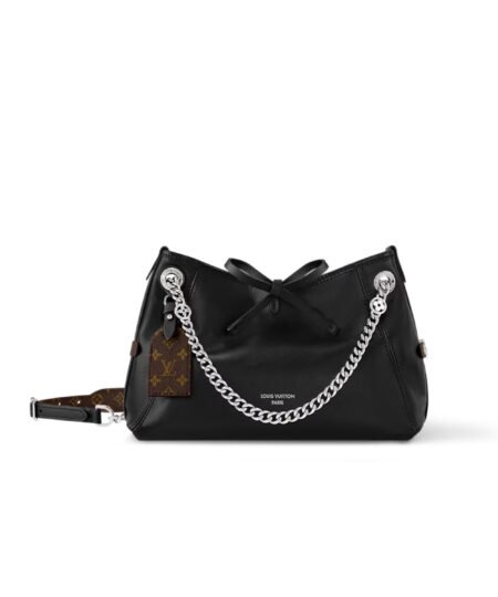 Louis Vuitton CarryAll Vibe BB Black For Women 10.2in/26cm M12888