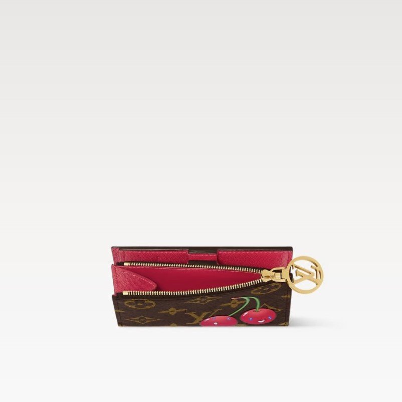 Louis Vuitton LV x TM Lisa Wallet Monogram For Women 3.5in/9cm M13420 - Image 4