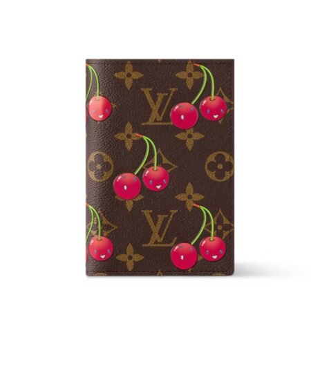 Louis Vuitton LV x TM Passport Cover Monogram Cherry 3.9in/10cm M13424