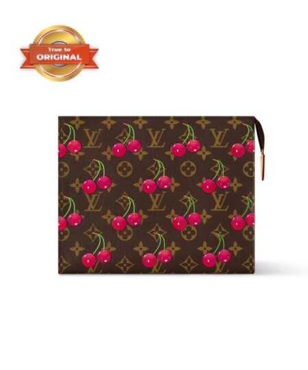 [True-to-ORIGINAL] Louis Vuitton LV x TM Toiletry Pouch Monogram For Women 7.9in/20cm M14372
