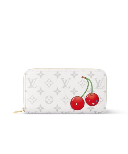Louis Vuitton LV x TM Zippy Wallet White For Women 7.7in/19.5cm M14240