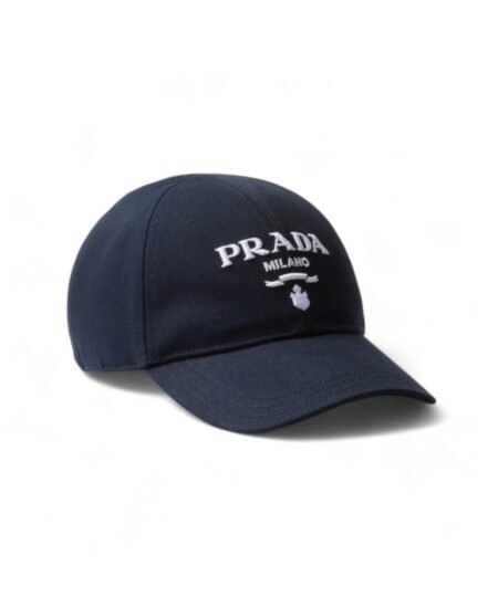 Prada Drill Baseball Cap Navy For Men 1HC274_2CXL_F0008