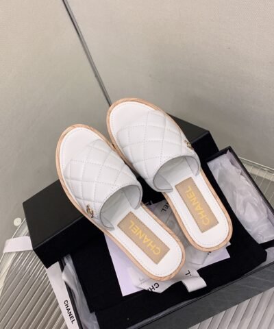 Chanel Women’s Mules White For Women