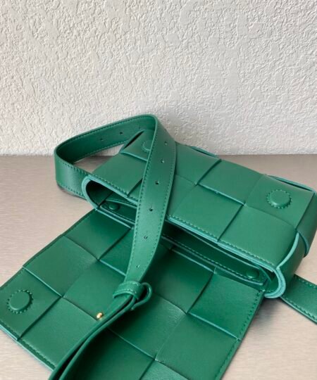 Alternative view of Bottega Veneta Belt Cassette Dark Green, For Women, Women’s Bags 6.9in/17.5cm