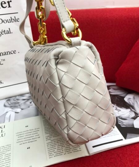 Alternative view of Bottega Veneta Crossbody Bag White, For Women, Women's Bags 9.4in/24cm