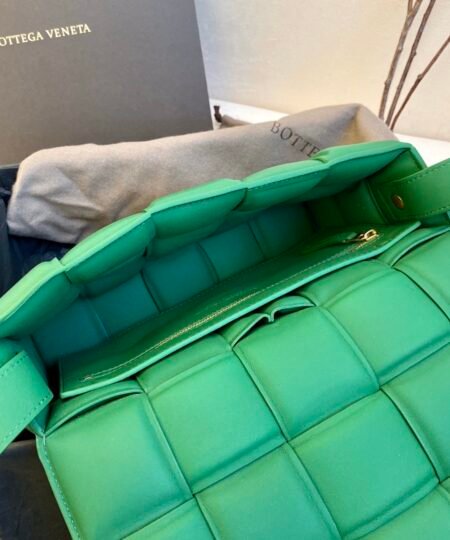 Alternative view of Bottega Veneta Padded Cassette Bag For Women 10.2in/26cm In Green