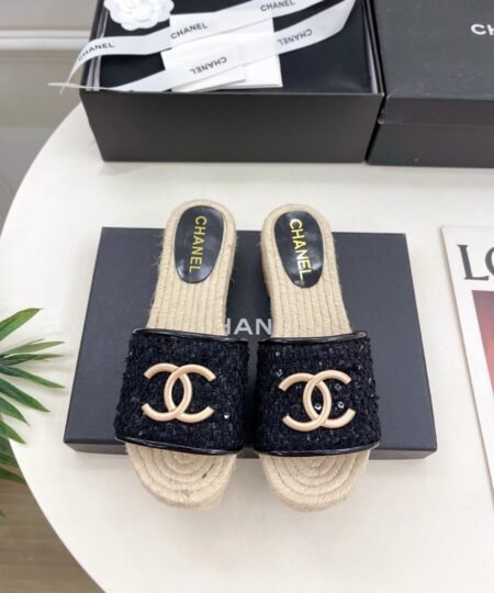 Chanel Sandals Black For Women