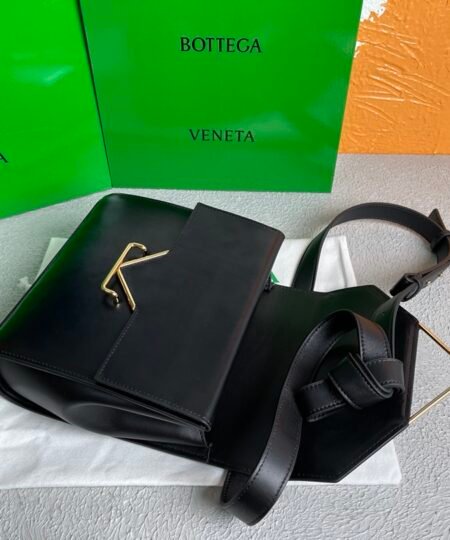 Alternative view of Bottega Veneta Clip Bag Black, For Women, Women’s Bags 9in/23cm