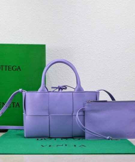 Bottega Veneta Mini Arco Tote Bag Blue, For Women, Women's Bags 9.8in/25cm