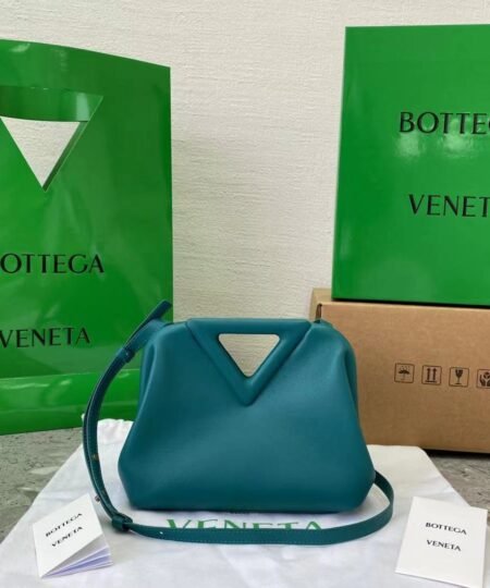 Bottega Veneta Point Blue, For Women, Women’s Bags 8.6in/22cm 658476VCP403118