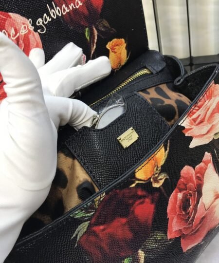 Alternative view of Dolce & Gabbana Medium Sicily Handbag Inoriginal Spring Texture Muticolour For Women 10.2in/26cm DG