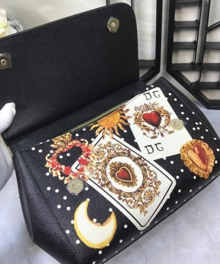 Alternative view of Dolce & Gabbana 90s Sicily Bag With Logo Print Multicolor For Women 10.2in/26cm DG