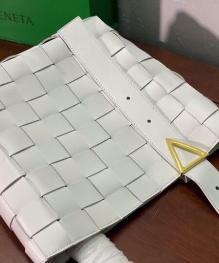 Alternative view of Bottega Veneta Shoulder Bag Nappa White, For Women, Women’s Bags 12.9in/33cm