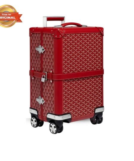 [True-to-ORIGINAL] Goyard Bourget PM Trolley Case Red For Women‎ 19.7in/50cm BOURG2PMLTY02CL02P