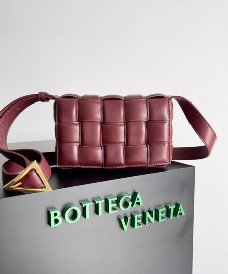 Bottega Veneta Small Padded Cassette Brown , For Women, Women’s Bags 7.5in/19cm