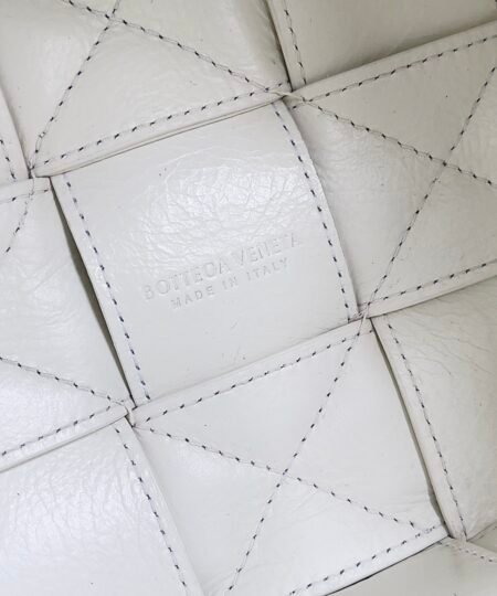 Alternative view of Bottega Veneta Small Cassette Bucket Bag White, For Women, Women's Bags 7.1in/18cm 717187V2FY39009