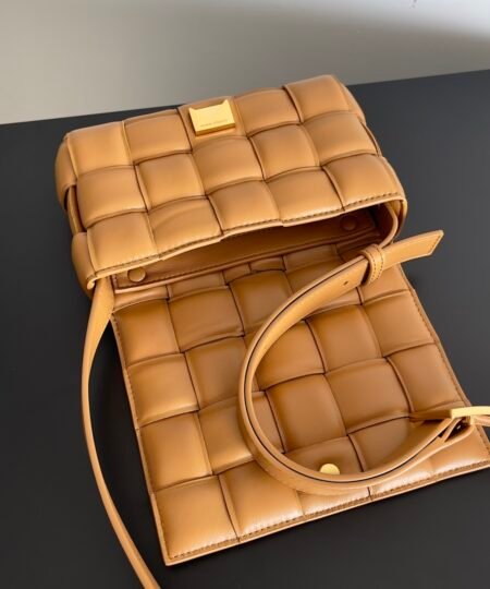 Alternative view of Bottega Veneta Small Padded Cassette Brown, For Women, Women's Bags 7.5in/19cm