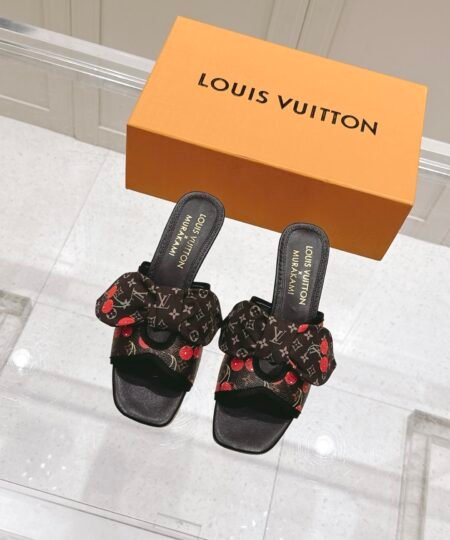 Louis Vuitton Sandals Black For Women