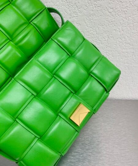 Alternative view of Bottega Veneta Padded Cassette Green, For Women, Women’s Bags 10.2in/26cm 591970VCQR13724