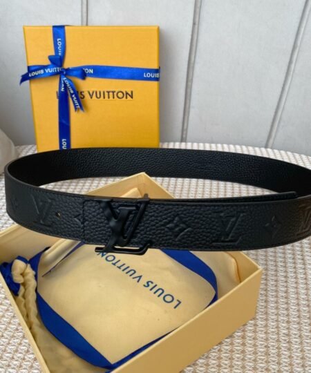 Louis Vuitton Iconic Reversible LV Belt Black LV Women Belt
