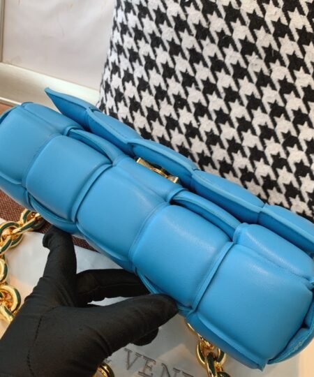 Alternative view of Bottega Veneta Chain Cassette Blue, For Women, Women’s Bags 10.2in/26cm