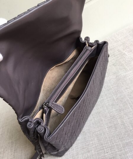 Alternative view of Bottega Veneta Classic Intrecciato Dark Brown, For Women, Women’s Bags 8.9in/22.5cm