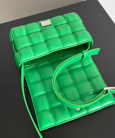 Alternative view of Bottega Veneta Small Padded Cassette Green , For Women, Women's Bags 7.5in/19cm