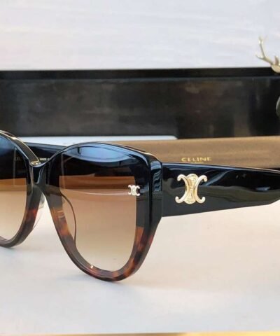 Celine Cat Ear Glasses Black For Women