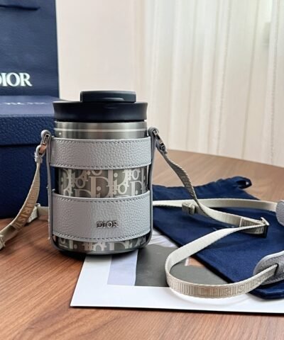 Christian Dior Aqua Mug With Shoulder Strap White For Women 5.5in/13.4cm