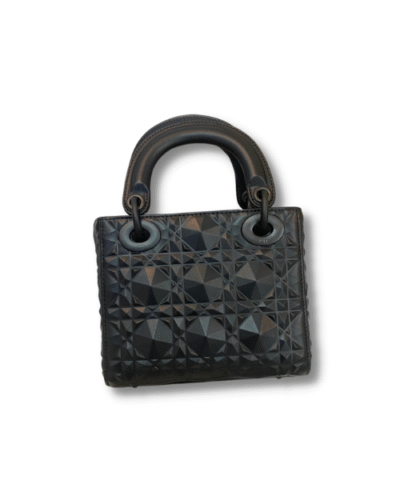 Christian Dior Mini Lady Bag Black For Women 6.5in/17cm
