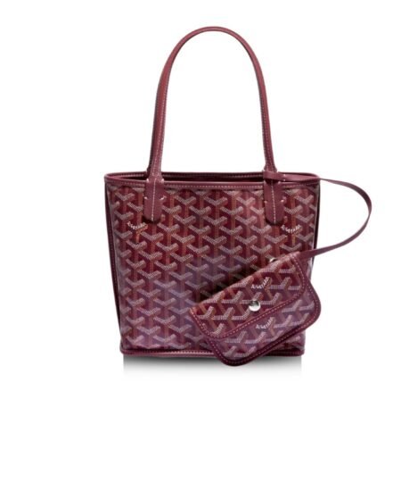Goyard Anjou Mini Bag Burgundy For Women‎ 7.9in/20cm ANJOUSMINCG33TY33P