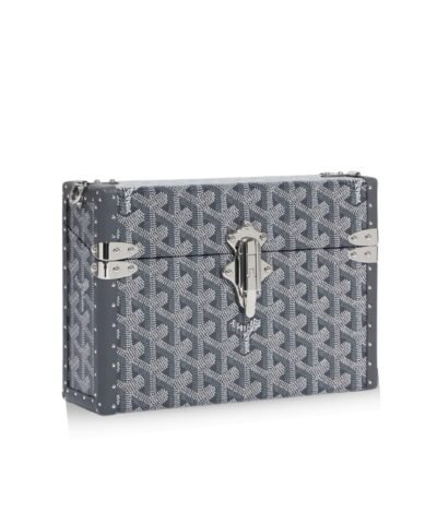 Goyard Cassette Trunk Bag Grey For Women‎ 5.9in/15cm CASSETPMLTY51CL51P