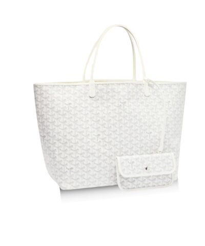 Goyard Saint Louis Gm Bag White For Women‎ 15.7in/40cm STLOUIGMLTY50CL50P