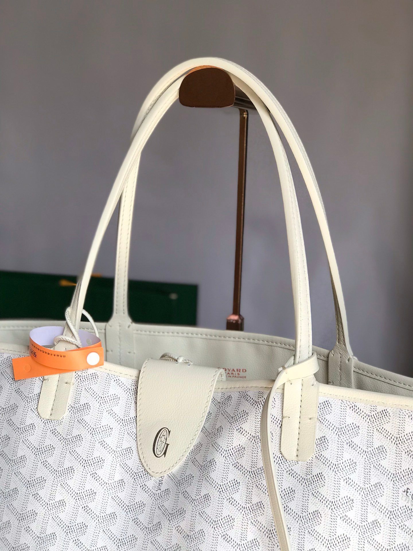 Goyard Saint Louis Gm Bag White For Women 15.7in/40cm STLOUIGMLTY50CL50P - Image 5