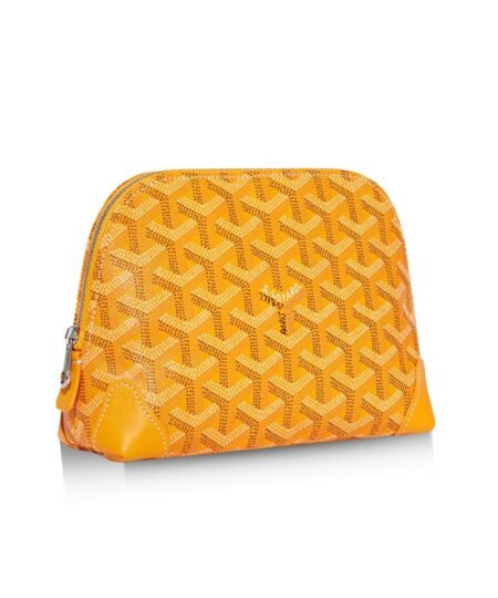 Goyard Vendôme Cosmetic Pouch Bag Yellow For Women‎ 5.3in/13.5cm VENDOTPMLTY08CL08P