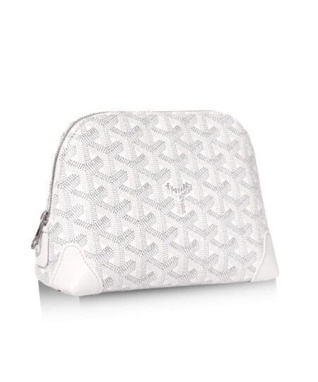 Goyard Vendôme Cosmetic Pouch Bag White For Women‎ 5.3in/13.5cm VENDOTPMLTY50CL50P