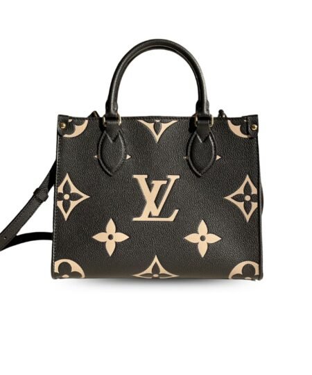 Louis Vuitton OnTheGo PM Tote Bag Black For Women 9.8in/25cm LV M45659