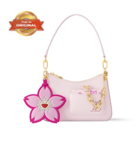 [True-to-ORIGINAL] Louis Vuitton LV x Murakami Marellini Cheeky Pink For Women 19cm/7.5in - M13101