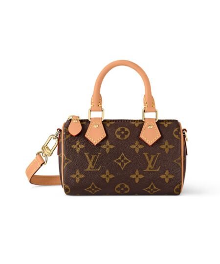 Louis Vuitton Nano Speedy Monogram Canvas Brown – M81085