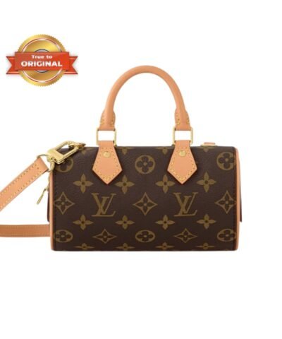 [True-to-ORIGINAL] Louis Vuitton Nano Speedy Dating Handbag For Women 7.1in/18cm M13226