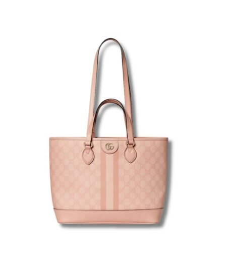 Gucci Ophidia Small Tote Pink Bag For Women 12.2 Inches/ 30.9 Cm – 765043 FAD04 6241
