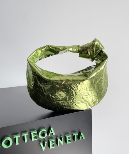 Bottega Veneta Mini Jodie Gold, For Women, Women's Bags 11in/28cm