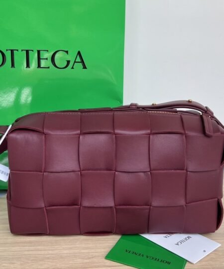 Bottega Veneta Brick Cassette Red, For Women, Women’s Bags 11in/28cm