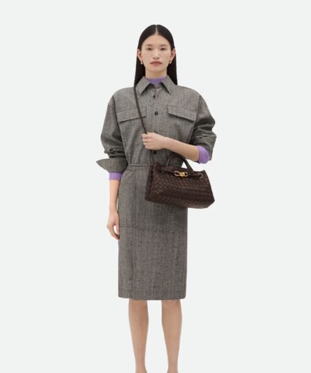 Alternative view of [True-to-ORIGINAL] Bottega Veneta East-West Andiamo Fondant For Women 29cm/11.4in 766010VCPP12272