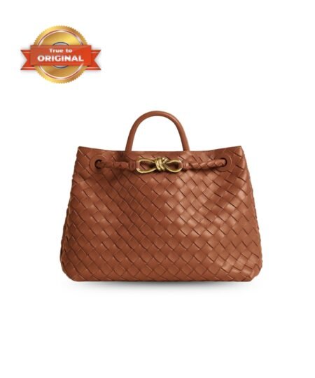 [True-to-ORIGINAL] Bottega Veneta Medium Andiamo Amber For Women 32cm/12.6in 766016VCPP12598
