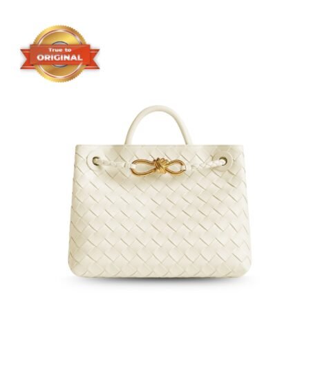 [True-to-ORIGINAL] Bottega Veneta Small Andiamo Sea Salt For Women 25cm/9.8in 766014VCPP19211