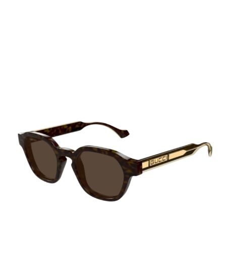 Gucci Tortoiseshell Round Sunglasses