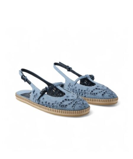 Jimmy Choo Amiee Flat Blue Haze For Women AMIEEFLATDXY