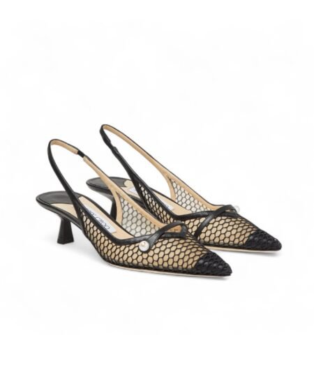 Jimmy Choo Amita 45 Black For Women AMITA45NHD