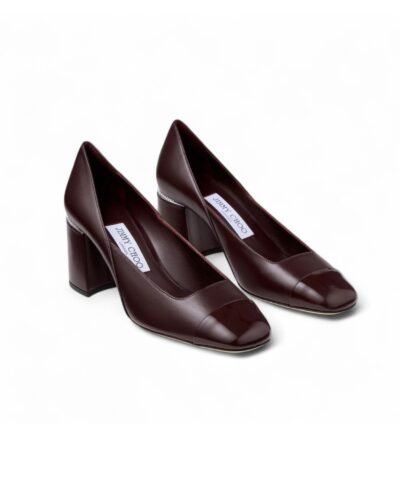 Jimmy Choo Jenson 65 Pumps Deep Merlot For Women JENSON65PTZ